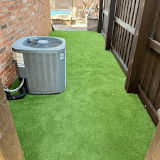 Artificial-Turf-Dog-Run-Side-Yard-Installation-in-Highland-Village-TX 3